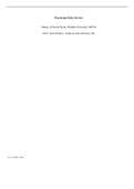 Wk3AssgnFordN.docx  Practicing Policy Review  Master of Social Work, Walden University SOCW 6361: Social Policy: Analysis and Advocacy Dr.    14:51:30 GMT -05:00  Election Integrity Act of 2021  The Election Integrity Act is a policy that discusses what v