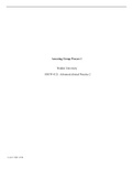 WK3Assgn2LoveD.docx    Assessing Group Process 1  Walden University  SOCW 6121: Advanced clinical Practice 2   14:44:37 GMT -05:00  Assessing Group Process 1  My experiences with group B have been good so far. Initially there was a bit of confusion concer