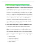 NR 439 Week 3 Discussion, Research Problems, Designs, and Sample 1.	After you review the designs, describe which research design you would expect to find when searching for evidence relevant to your own research question from Week 2. Why? Explain your ans