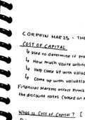 Class notes Corporate Finance (FINCUB7) 