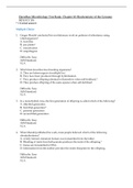 OpenStax Microbiology Test Bank- Chapter 10: Biochemistry of the Genome