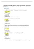 OpenStax Microbiology Test Bank- Chapter 16: Disease and Epidemiology 