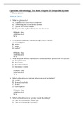 OpenStax Microbiology Test Bank Chapter 23: Urogenital System