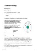 Samenvatting NOVA Scheikunde paragraaf 1 t/m 4 hoofdstuk 3