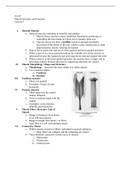 Muscle structure and function 