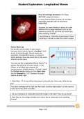 Longitudinal Waves GIZMO ( ALL ANSWERS CORRECT )