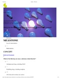 PSY 101 Sophia Intro Psychology Milestone FINAL- Straighterline and PSY 101 Introduction to Psychology Milestone 1- Straighterline and PSY 101 Sophia Intro Psychology Milestone 2- Straighterline and  PSY 101 Sophia Intro Psychology Milestone 3- Straighter