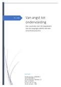 Case study (j3): angst en ondervoeding bij schizofrenie