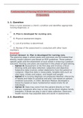 Fundamentals of Nursing NCLEX RN Exam Practice Q&A Set 5