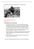 Samenvatting  Geschiedenis h1: Oorlog en crisIs (1e Wereldoorlog). 3H