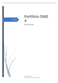 Portfolio OWE 4 (zorg in keten)
