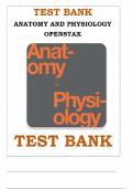 Test Bank For Anatomy and Physiology 2nd Edition by OpenStax Complete Guide Chapter 1-28 