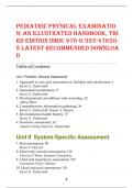 PEDIATRIC PHYSICAL EXAMINATION: AN ILLUSTRATED HANDBOOK, THIRD EDITION ISBN: 978-0-323-47650-8 latest recommended d