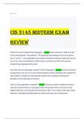 CIS 3145 MidTerm Exam Review.pdf