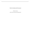 WK11Assign2MackC. extension .docx    Mid-Term Evaluation and Self-Asssessment  Walden University  SOCW 6520: Social Work Field Education III   Mid-Term Evaluation and Self-Asssessment  Describe whether you met or did not meet the goals/objectives in your 