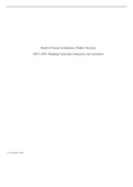 FinalassgnDavisK Individual .docx    Master of Science in Education, Walden University  EDUC 6640: Designing Curriculum, Instruction, and Assessment   14:53:50 GMT -05:00  The 21st century classroom is one that is highly dynamic and diverse, so educators 