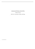 Wk3AssgnTirogeneC.docx    Analyzing Social Problems and Social Policy  Walden University  SOCW 6351: Social Policy, Welfare, and Change   14:03:28 GMT -05:00  Social justice and social change issues are integral parts of what social workers use their role