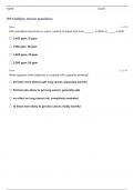 EHST 2110 ECU EXAM 3 QUESTIONS AND ANSWERS