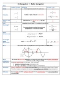 ATPL Radio Navigation Summary (First Version)