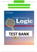 Test Bank For A Concise Introduction to Logic 14th Edition by Patrick J. Hurley Chapter 1-14