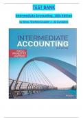 Test Bank for Intermediate Accounting 18th Edition by Kieso, Weygandt and Warfield, ISBN: 9781119790976, All 23 Chapters Covered, Verified Latest Edition