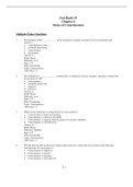 PSYCH 201.Test Bank #1 Chapter 6 States of Consciousness Question and Answers Graded A+