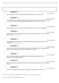 BIOM 500 Quiz 4 question and answers