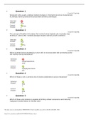 BIOM 500 Quiz 5 question and answers