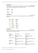 BIOM 500 Quiz 6 question and answers