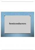 Semiconductor Class 12th CBSE