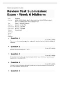 NURS 6552 / NURS6552 Womens Health Midterm Week 6 April 2021.