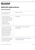 NRNP 6531 NRNP 6531 Midterm Review  Quizlet.