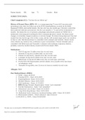 NRNP6531 - study pack 2022 PRAC_6531.SOAP 1 clinical placement set up {history taking} NRNP 6531 - Hypothyroidism vs Hyperthyroidism Quiz NRNP6531 - Fred O Macintyre V5 PC Patient Interview