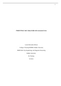 PMHNP PRAC 6645 Clinical Skills Self-Assessment Form {Lenick Bermudez Beltran}