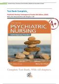 Test Bank Complete_ Psychiatric Nursing: Contemporary Practice 6th Edition, (2018) Mary Ann Boyd (Author) All Chapter 1-43