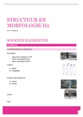 Hoofdstuk 2 structuur en morfologie