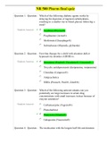 NR 500 PHARM FINAL QUIZ / NR500 PHARM FINAL QUIZ: CHAMBERLAIN COLLEGE OF NURSING - LATEST, A COMPLETE DOCUMENT FOR EXAM