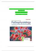 Test Bank For Davis Advantage for Pathophysiology Introductory Concepts and Clinical Perspectives 3rd Edition By Theresa Capriotti, All 42 Chapters Covered, Verified newest Edition A+