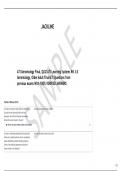   ATI Gerontology Final, QUIZ ATI Learning Systems RN 3.0 Gerontology, Older Adult Final ATI Questions from previous exams With 100% VERIFIED ANSWERS