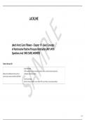  (Mech Vent) Cairo Pilbeam - Chapter 19 - Basic Concepts of Noninvasive Positive Pressure Ventilation (NIV) With Questions And 100% SURE ANSWERS