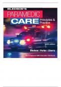 TEST BANK For Paramedic Care: Principles & Practice, 6th edition Volume 4 by Bledsoe, ISBN: 9780136895299, All 11 Chapters Covered, Verified Latest Edition