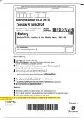 Pearson Edexcel GCSE (9–1) HISTORY BOOKLET P5: Conflict in the Middle East, 1945– 95 QP JUNE 2024