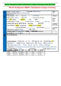 NR 327 Postpartum ISBAR Chamberlain College Of Nursing Graded A+