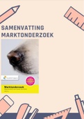 Samenvatting Marktonderzoek, ISBN: 9789001861292  Marktonderzoek