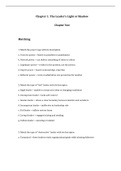 Meeting the Ethical Challenges of Leadership Casting Light or Shadow, Johnson - Complete test bank - exam questions - quizzes (updated 2022)