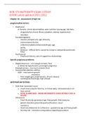 NUR 370 MATERNITY EXAM 2 STUDY GUIDE Latest updated 2021/2022,100% CORRECT