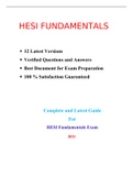 Hesi Fundamentals Practice Questions