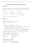 Exponentials and Logarithms