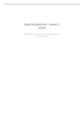 NUR 2571 Gastrointestinal - exam 1 notes