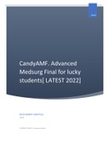 CandyAMF. Advanced Medsurg Final for lucky students[ LATEST 2022]